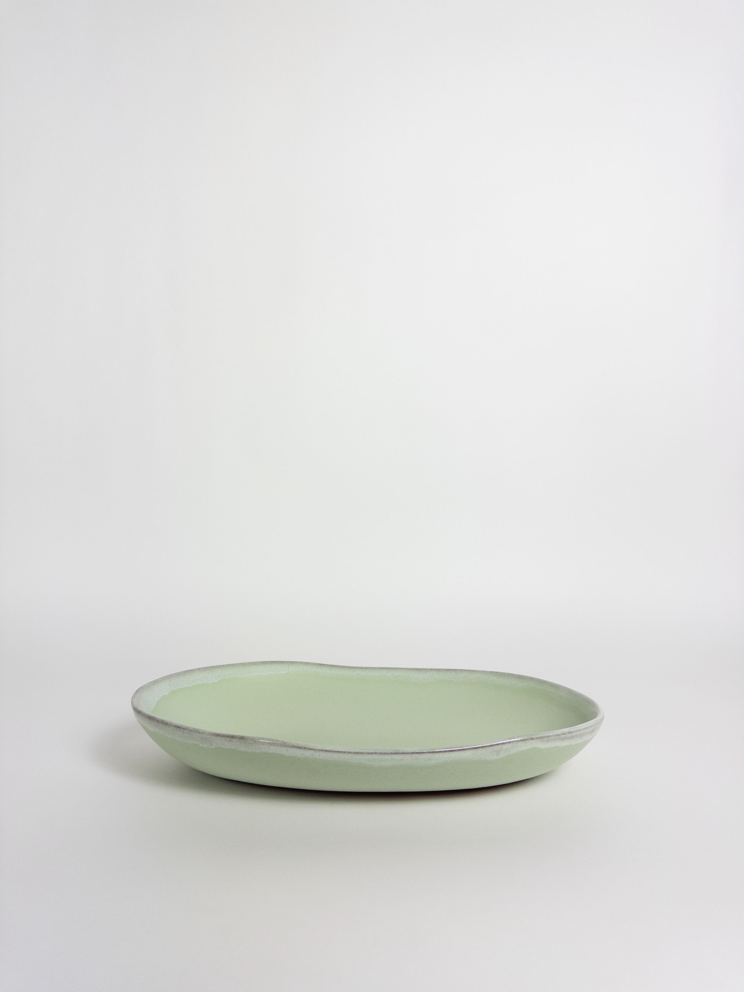 Melfi Oval Dish L36.5cm Green