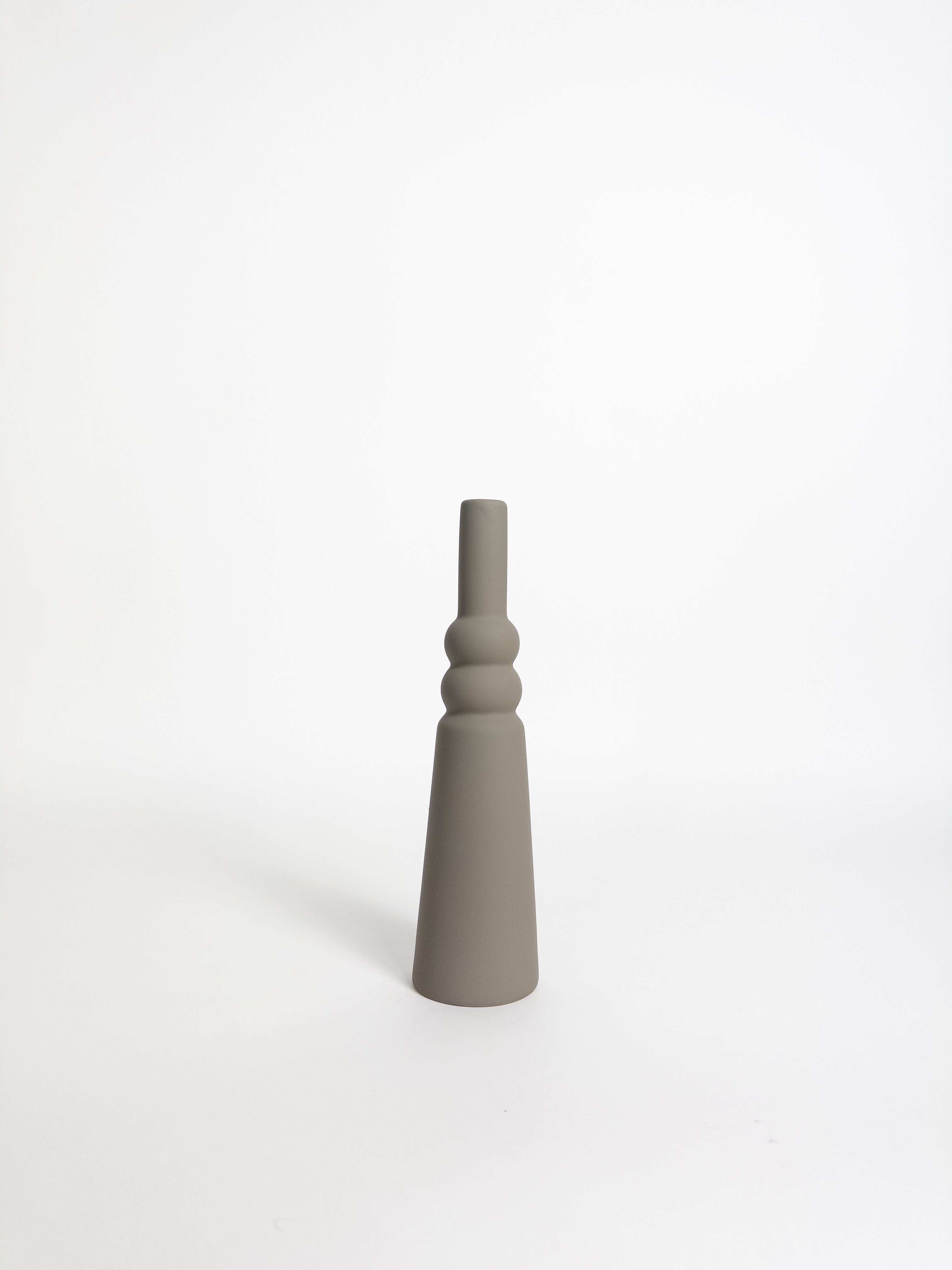 Malmo Bottle Vase Stone H28.5cm