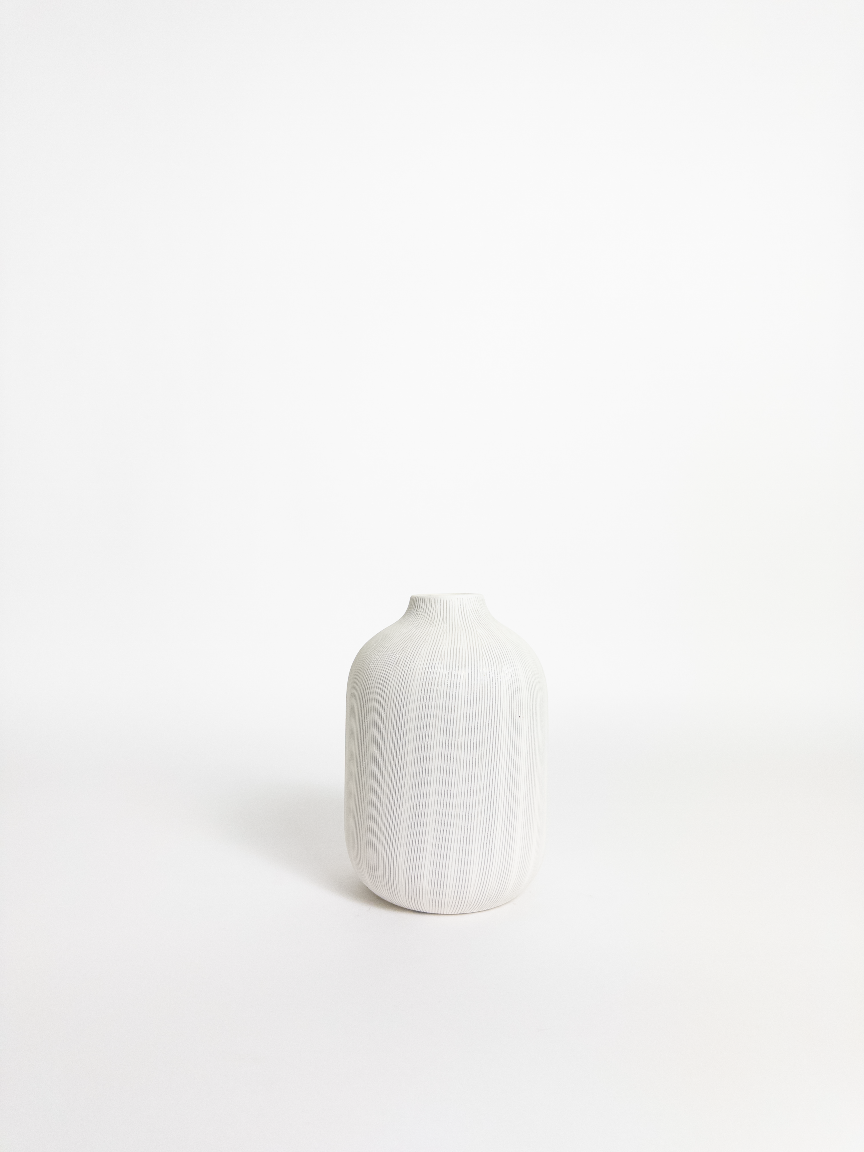 Birch Vase Etched H20cm