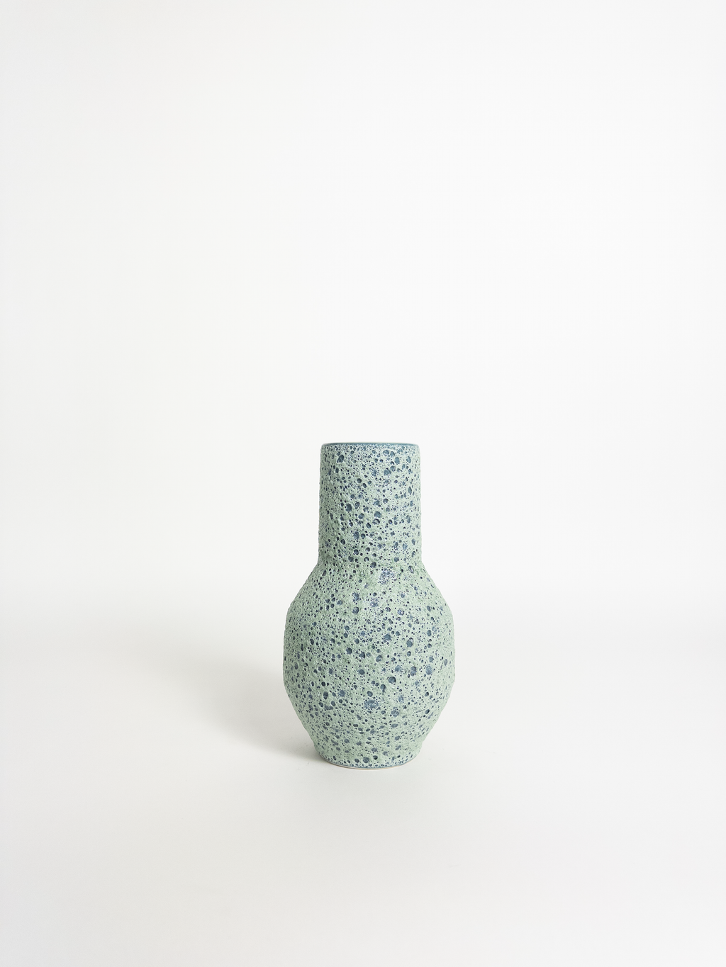 Tuscan Stem Vase Aqua