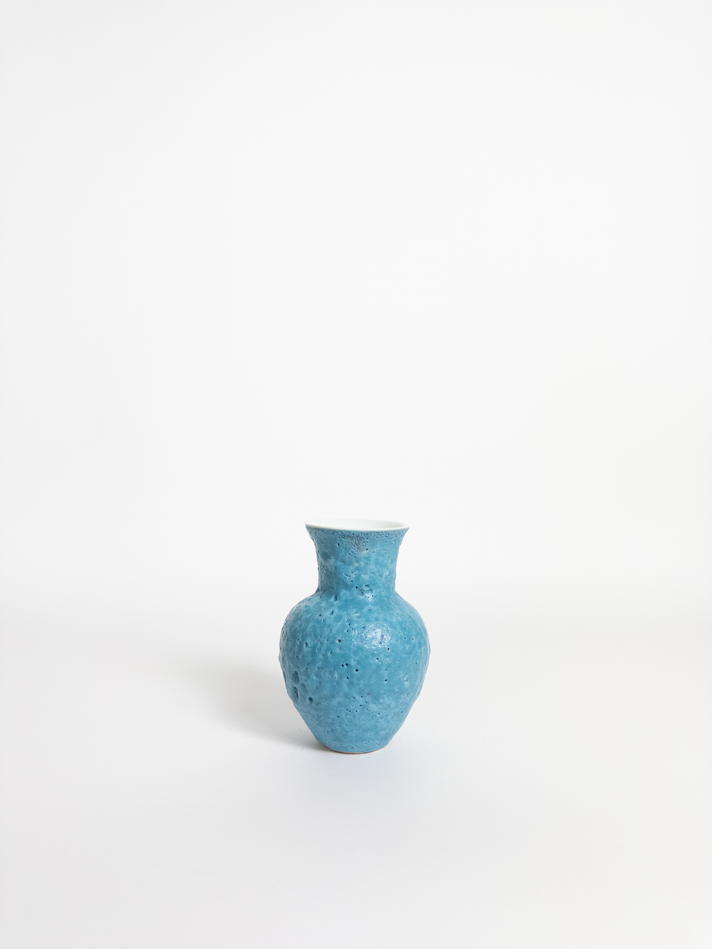 Tuscan Flower Vase Azure Blue