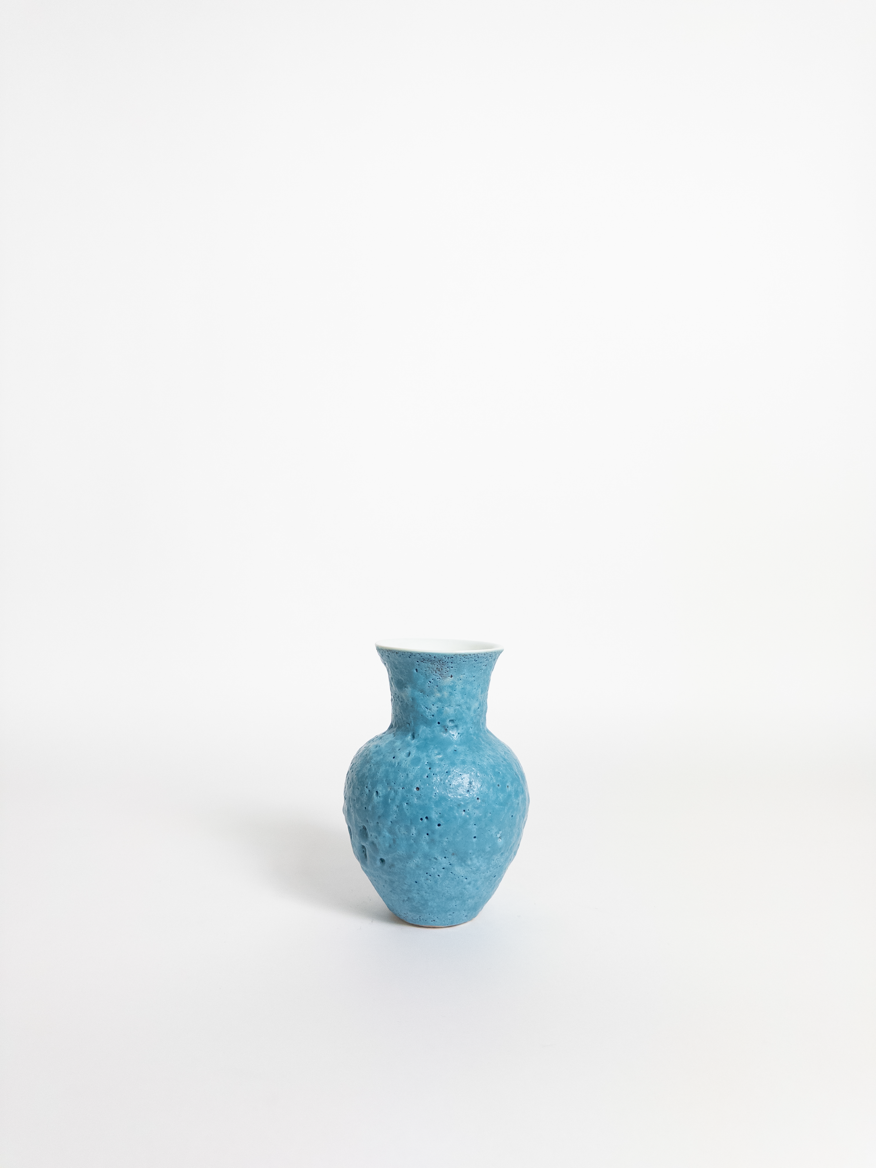 Tuscan Flower Vase Azure Blue