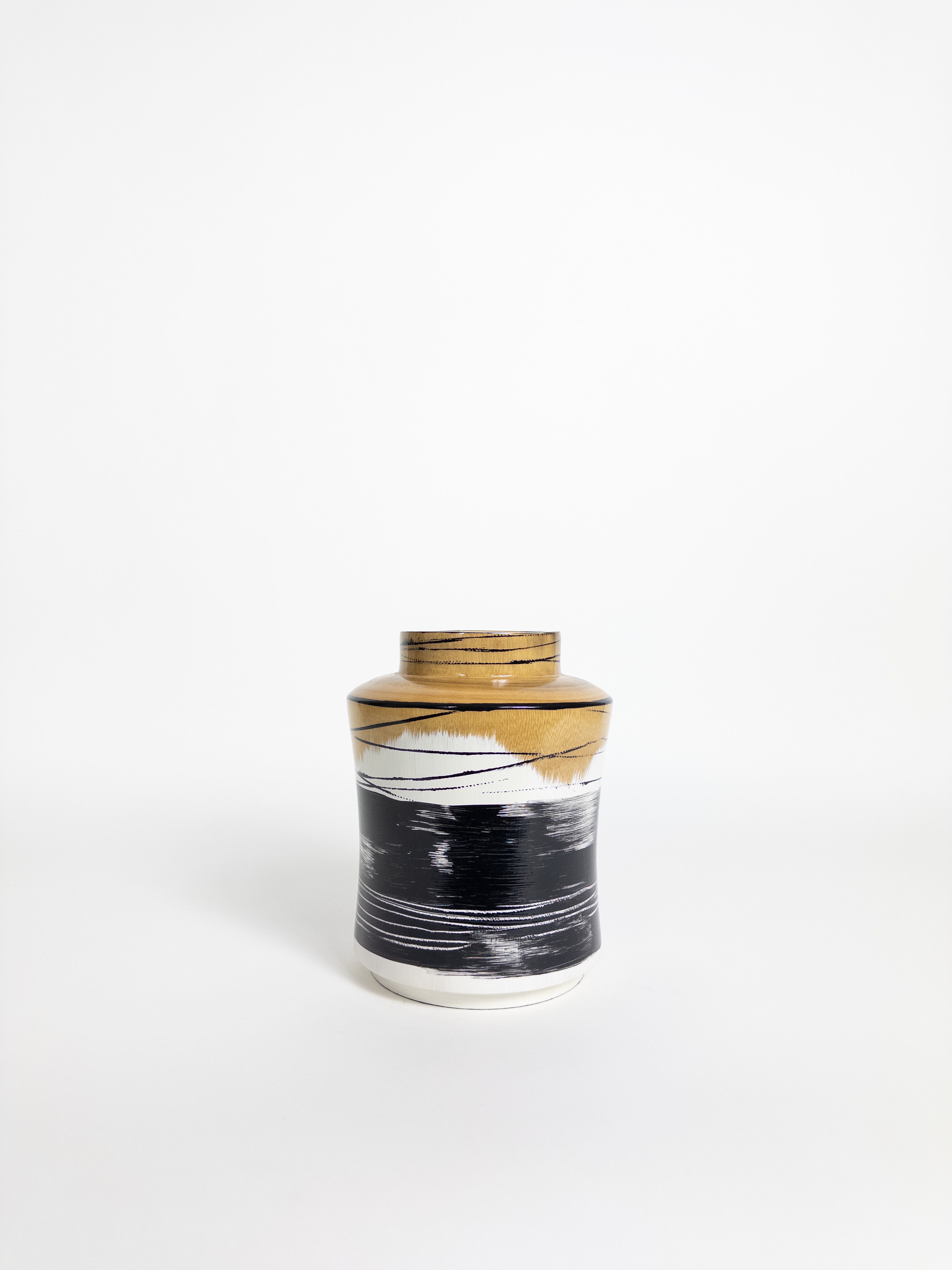 Kyoto Wooden Vase H22cm