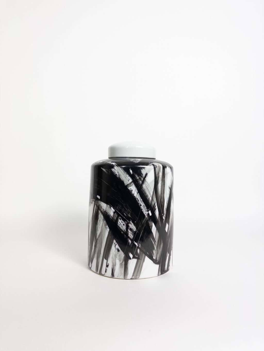 Somerset Ginger Jar Black/White