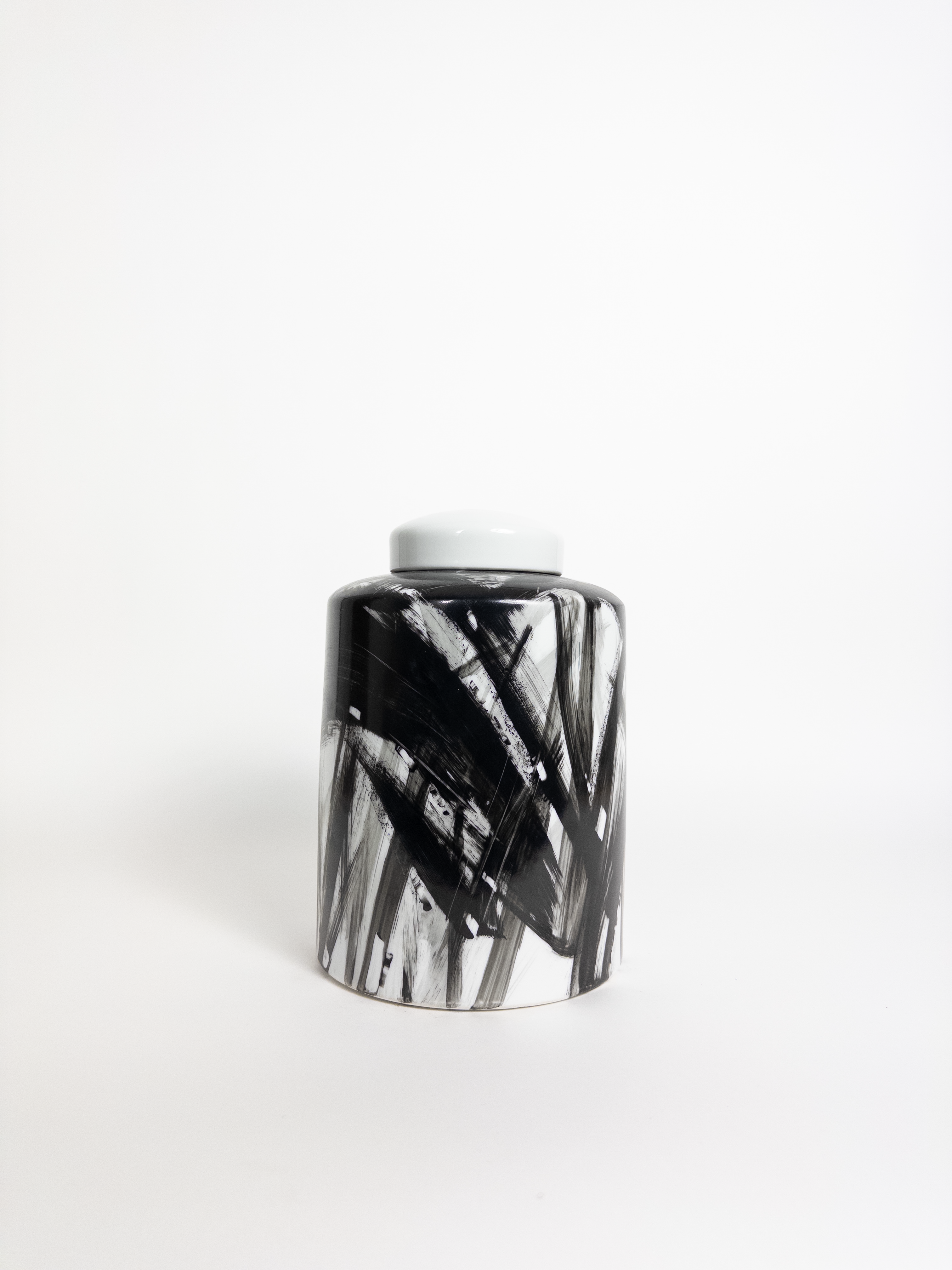 Somerset Ginger Jar Black/White