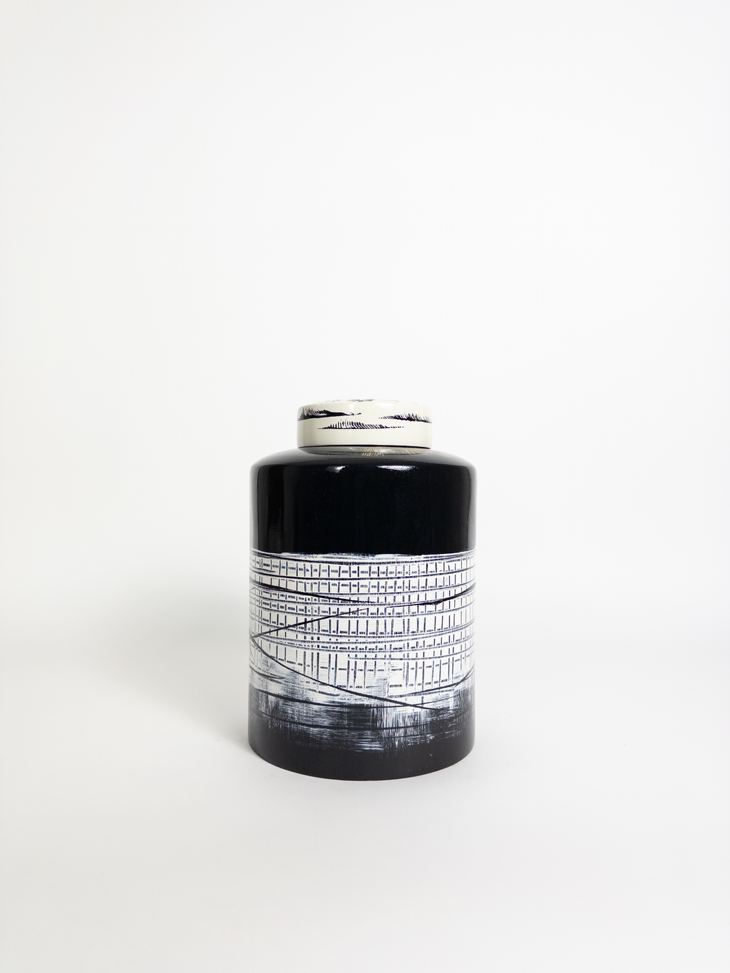Kyoto Wooden Ginger Jar H29cm
