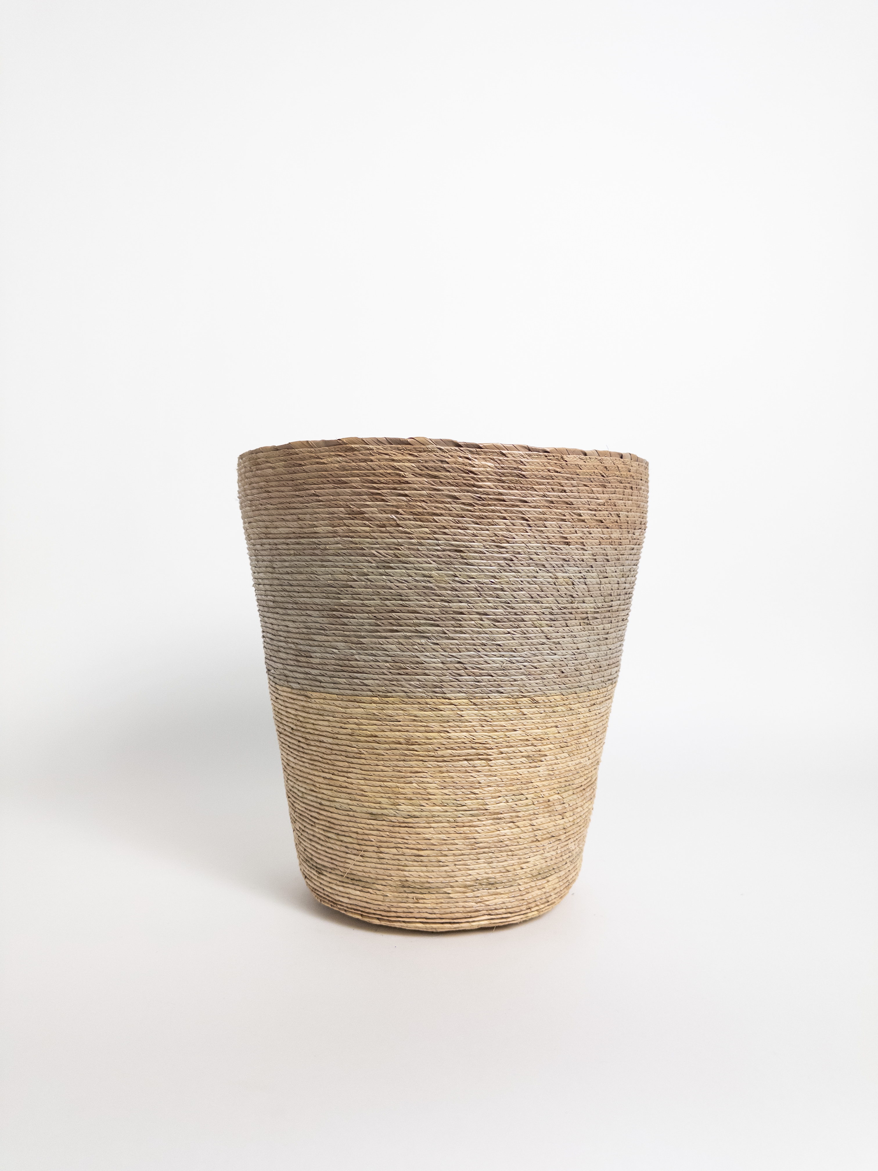 Leon Conical Basket Natural/Arena/Mostaza