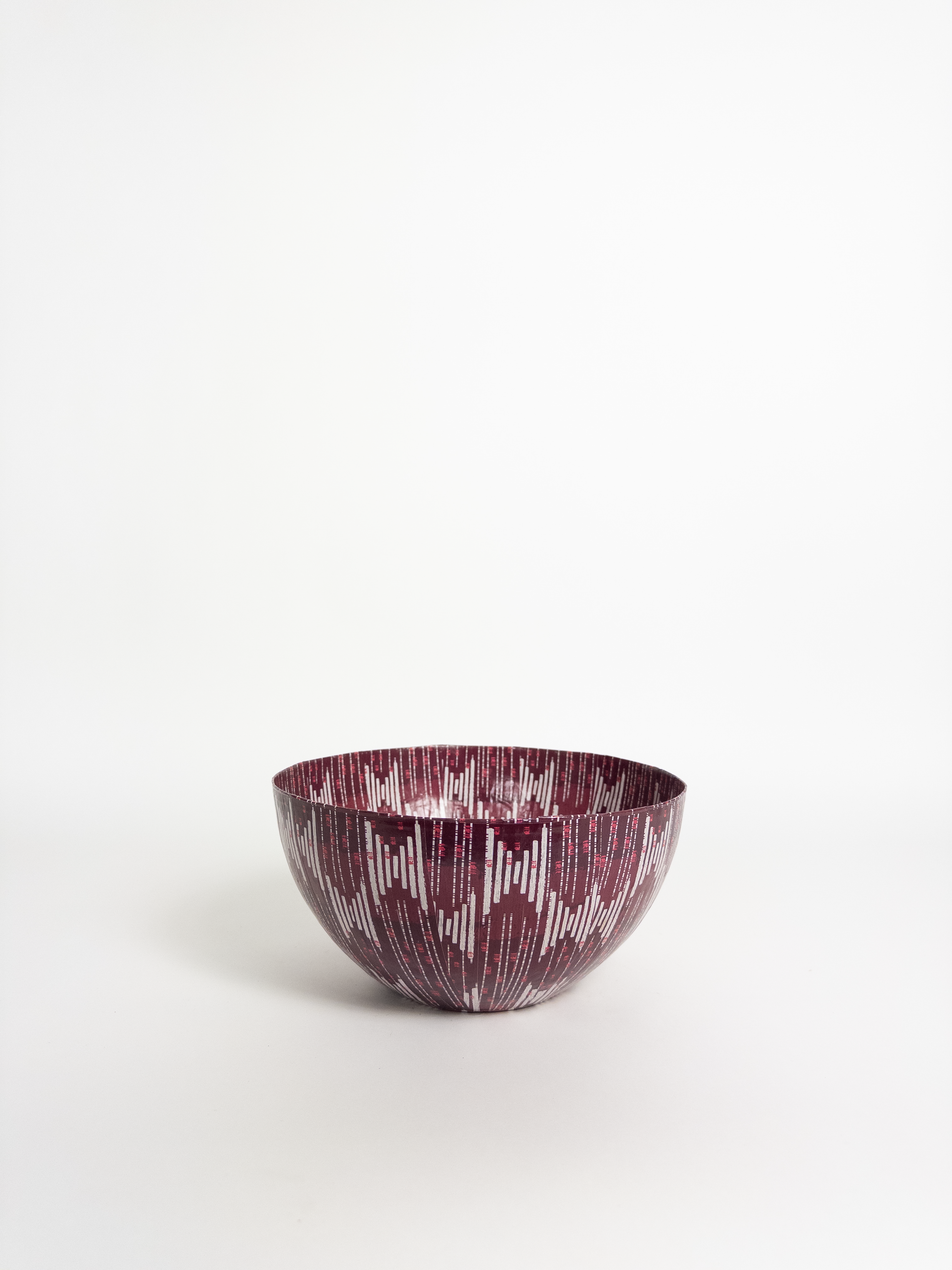 Wola Nani Stripes Marsala Bowl W25.5cm