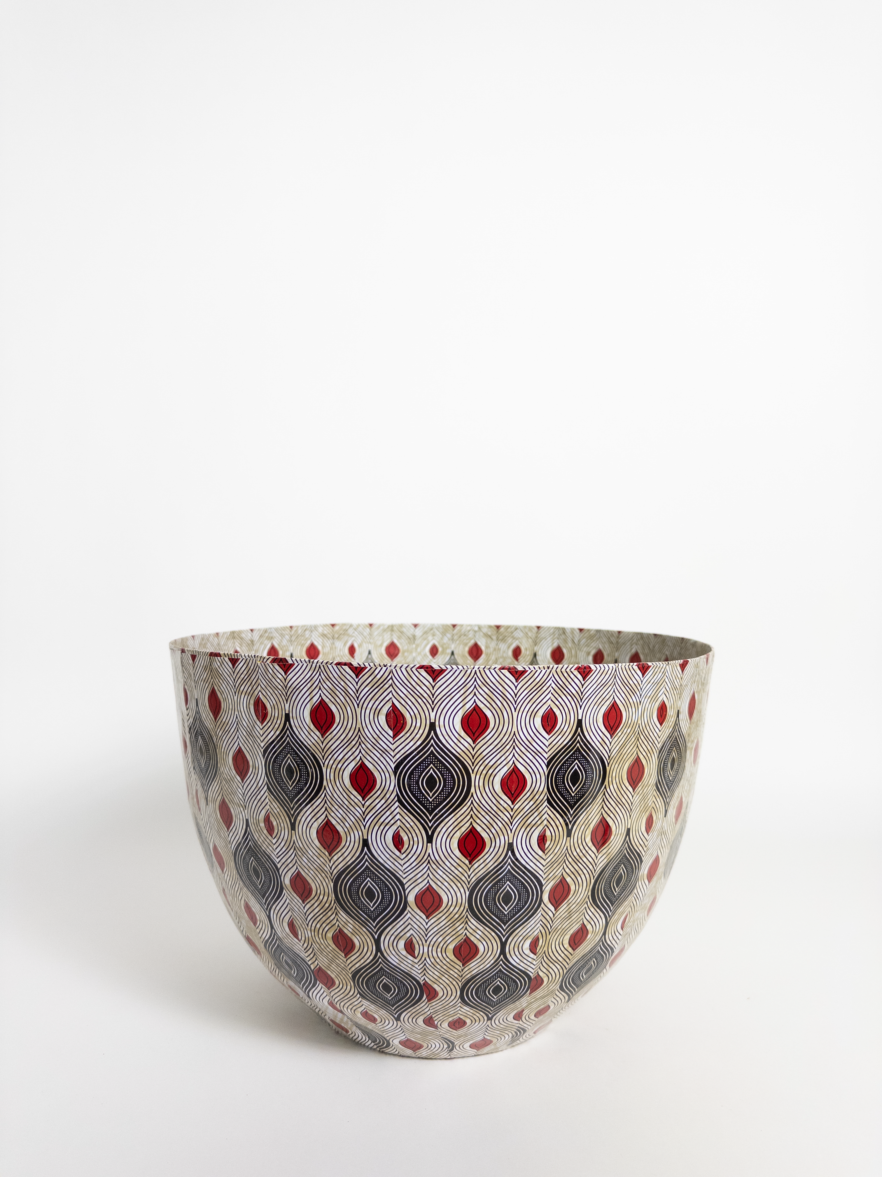 Wola Nani Eyes Red Bowl W42.2cm