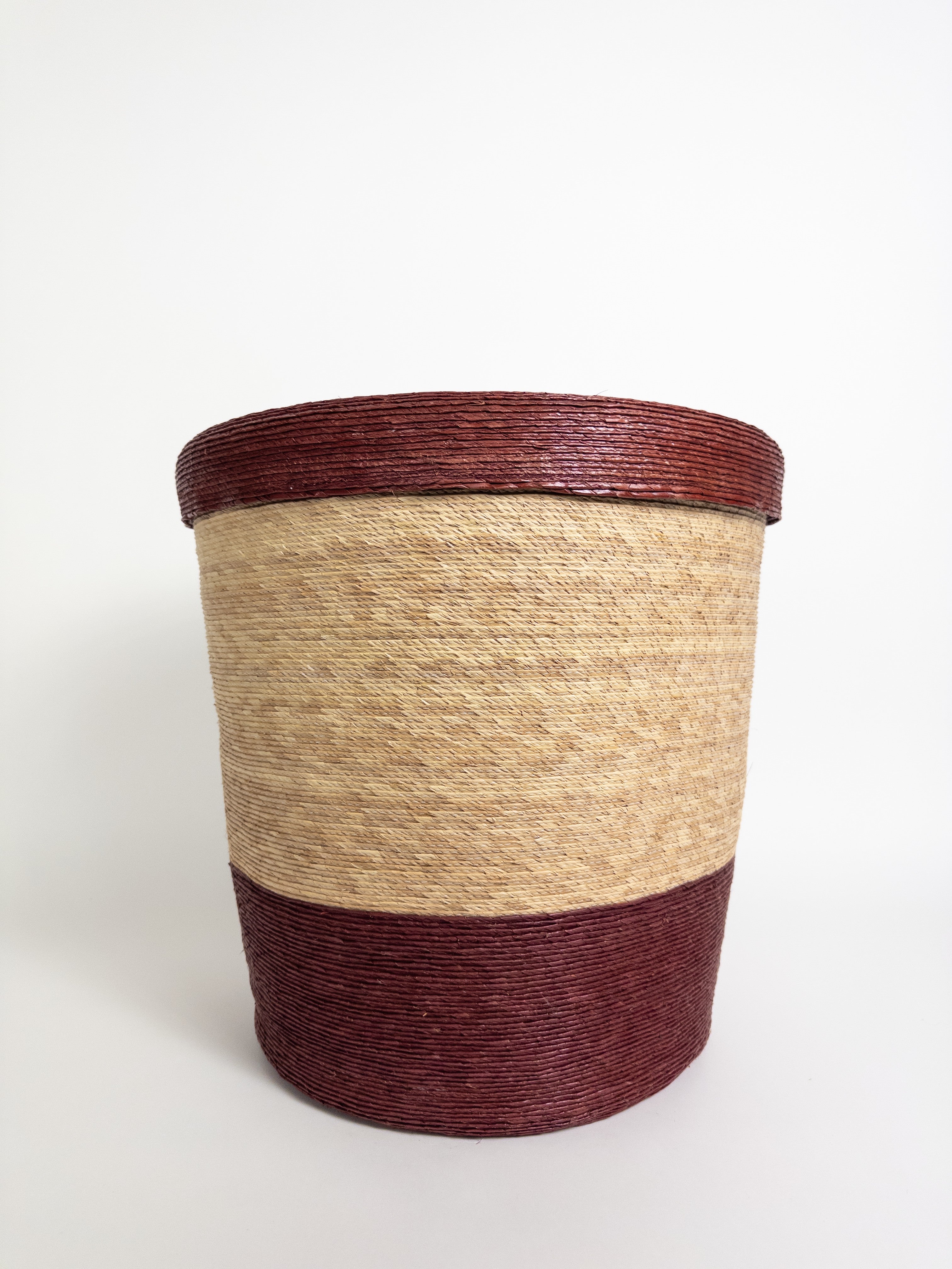 Leon Hamper Natural/Vino H40cm