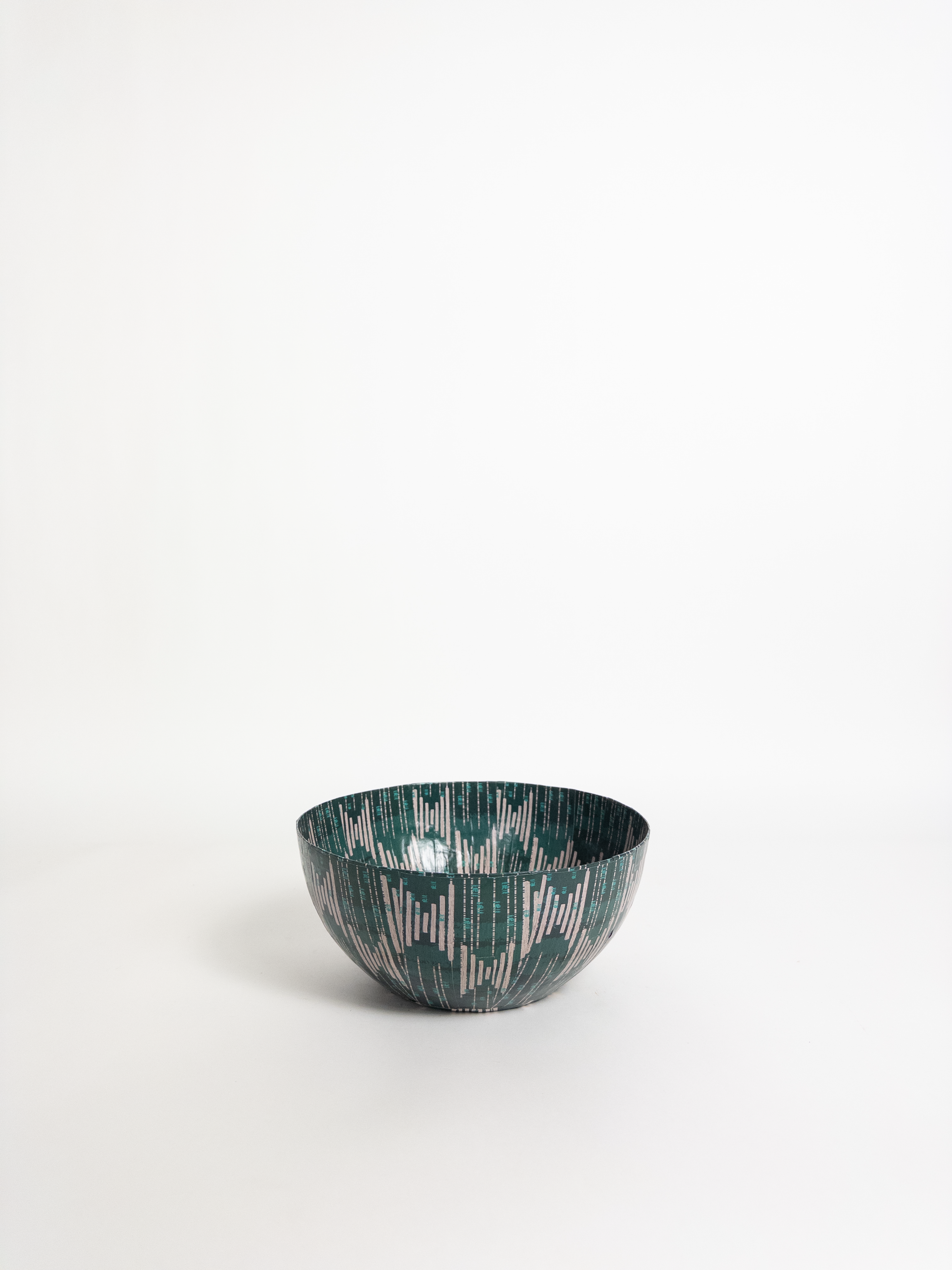 Wola Nani Stripes Teal Bowl 23.5cm