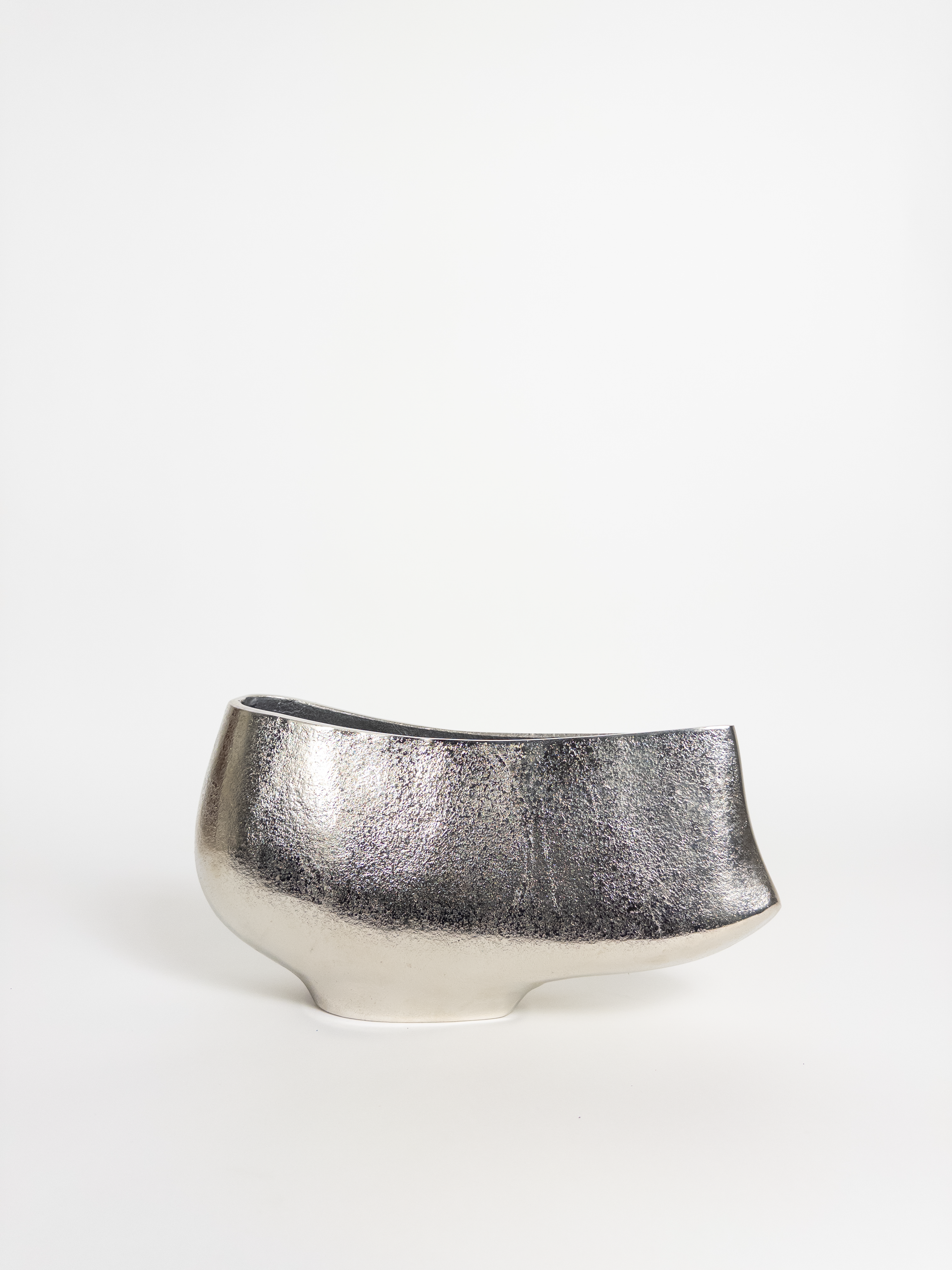 Cala Long Vase Nickel