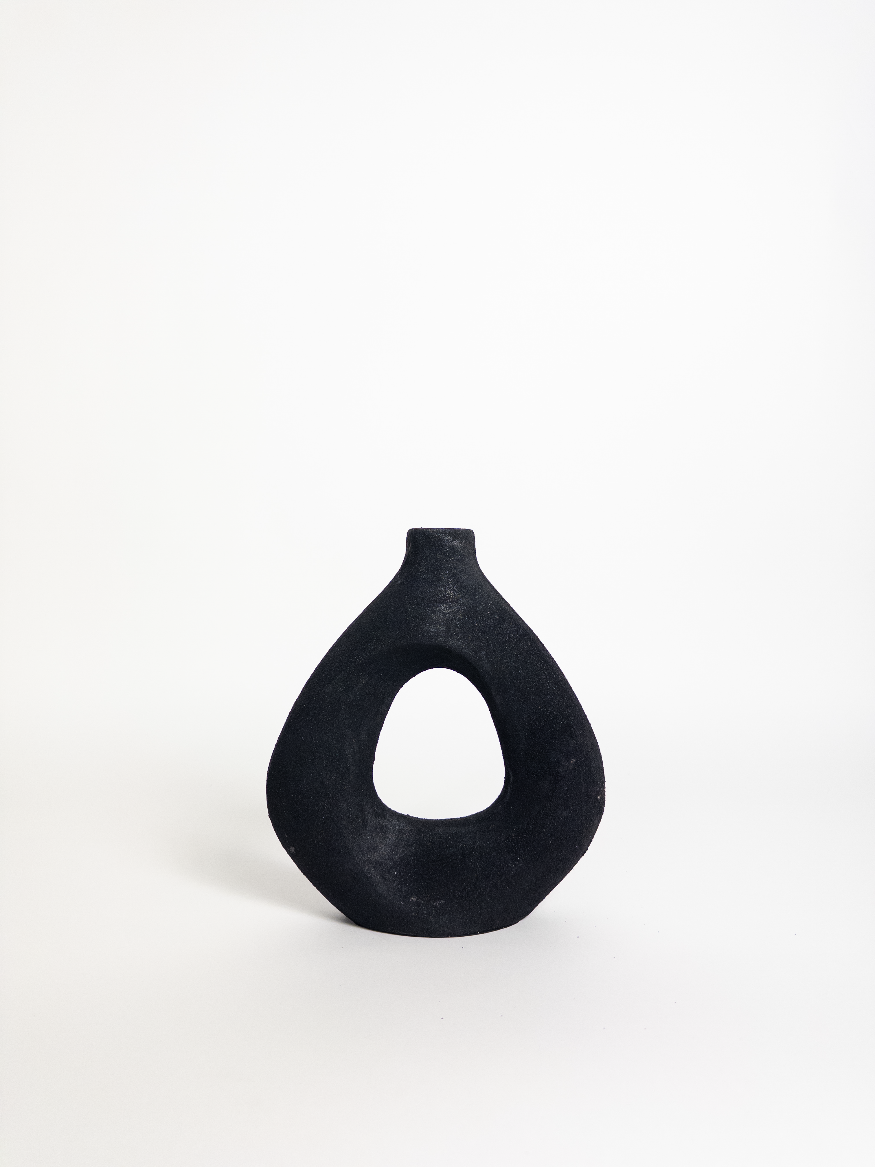 Canopy Sculpt Vase Black