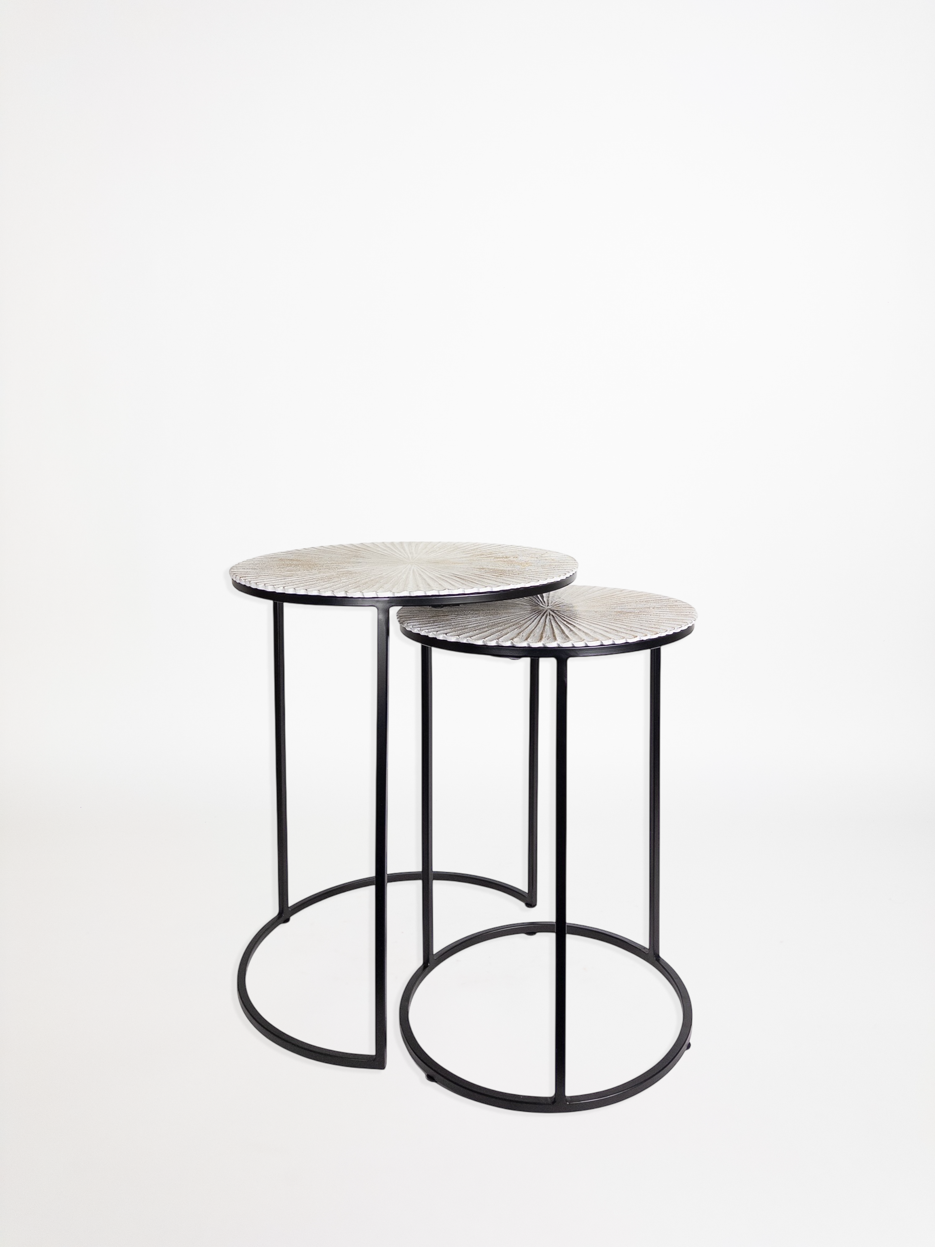 Capri Fluted Nesting Tables