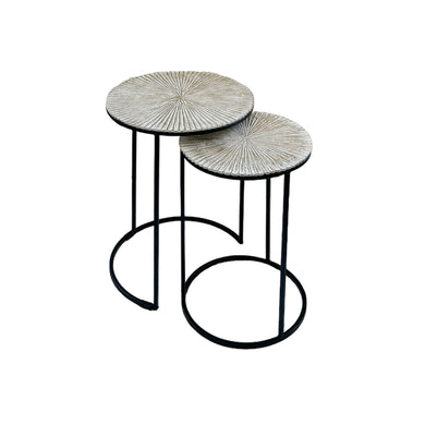 Capri Fluted Nesting Tables