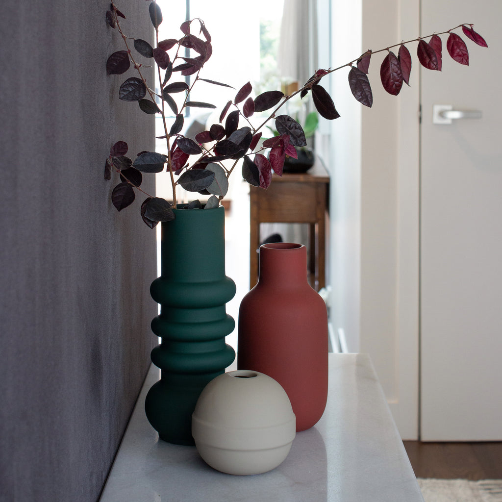 Dala Bottle Vase Redwood H20cm
