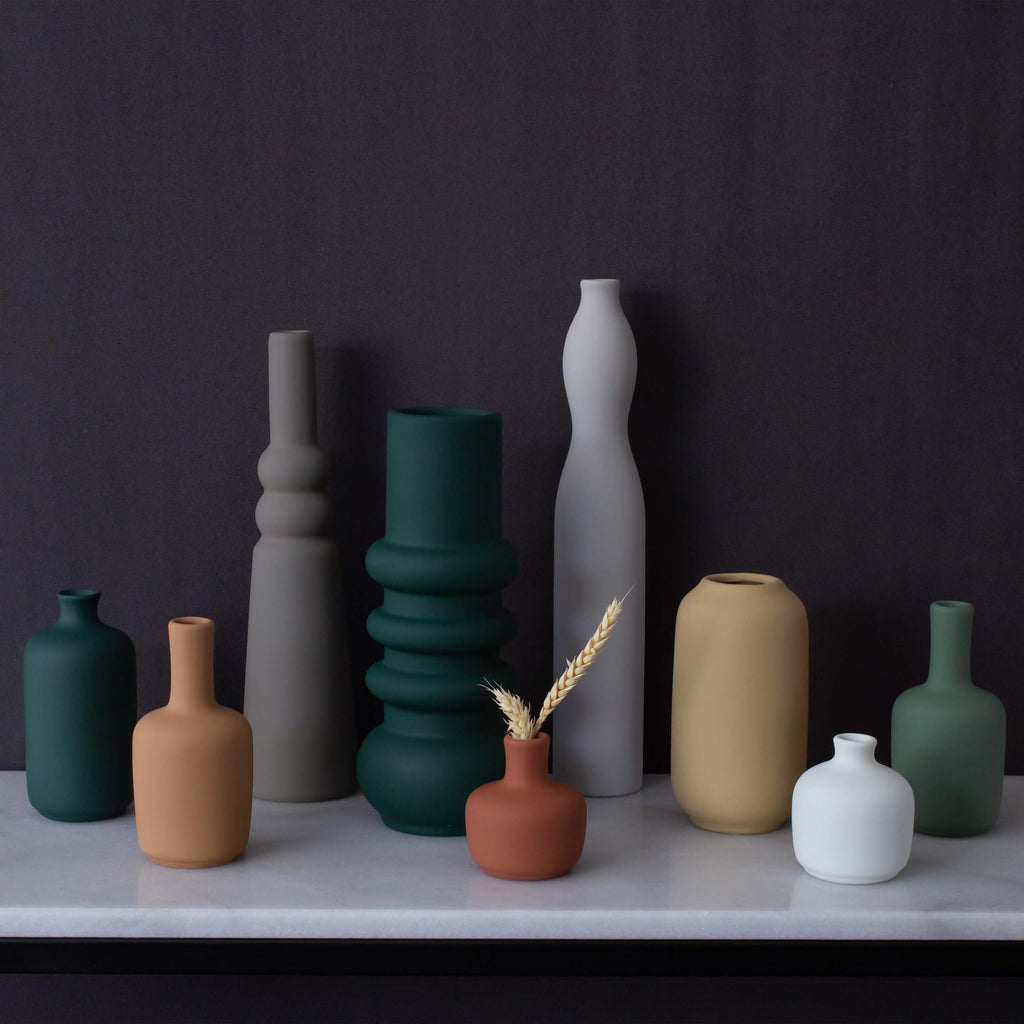 Dala Vase Dusty Citron H15cm