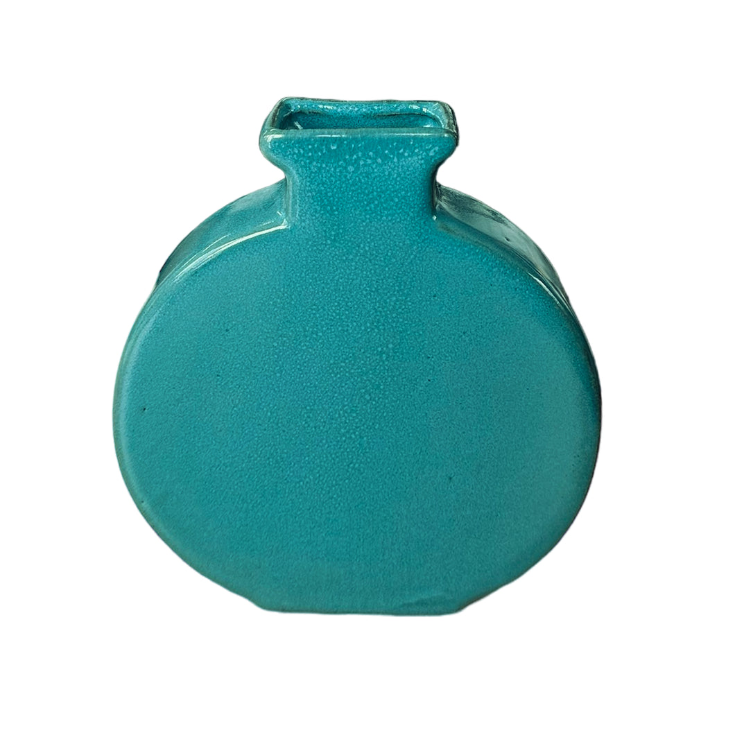 Cora Round Vase Blue