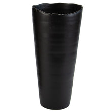Load image into Gallery viewer, Earl Black Vase H55cm
