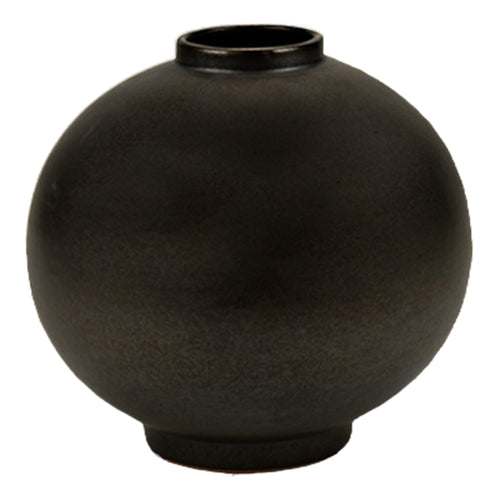 Obi Blackened Pearl Vase