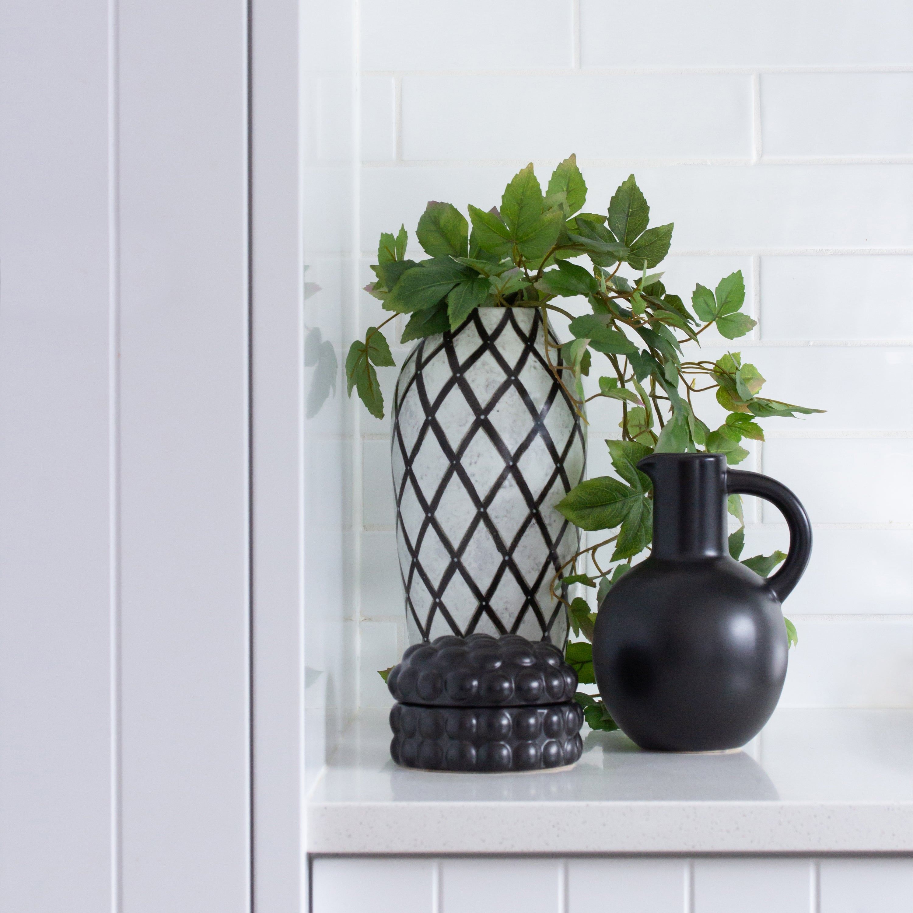 Olympia Lattice Vase H30.5cm