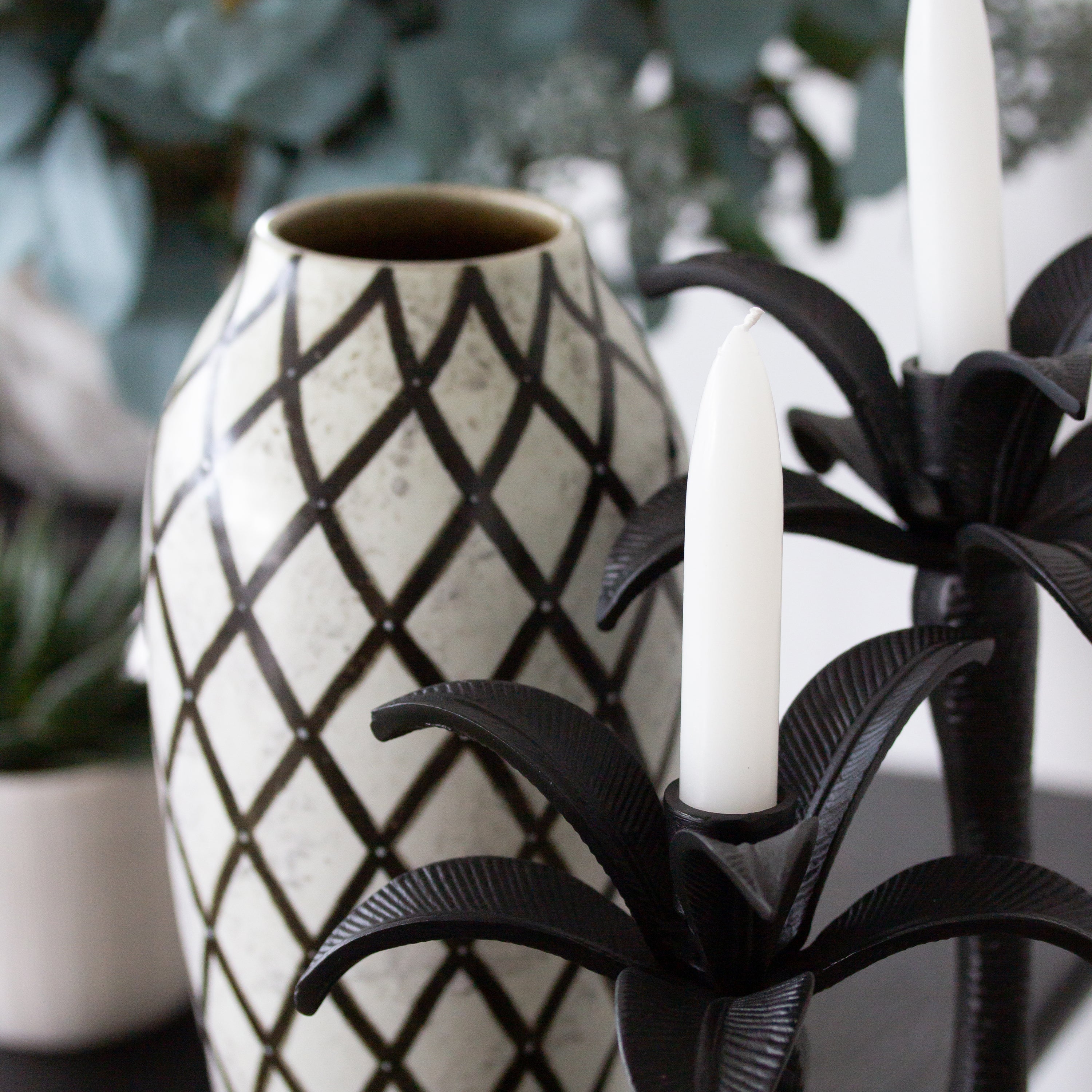 Olympia Lattice Vase H30.5cm