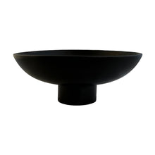 Load image into Gallery viewer, Letti Pedestal Bowl Black W26cm