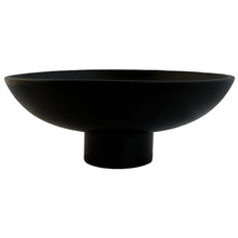 Load image into Gallery viewer, Letti Pedestal Bowl Black W36cm