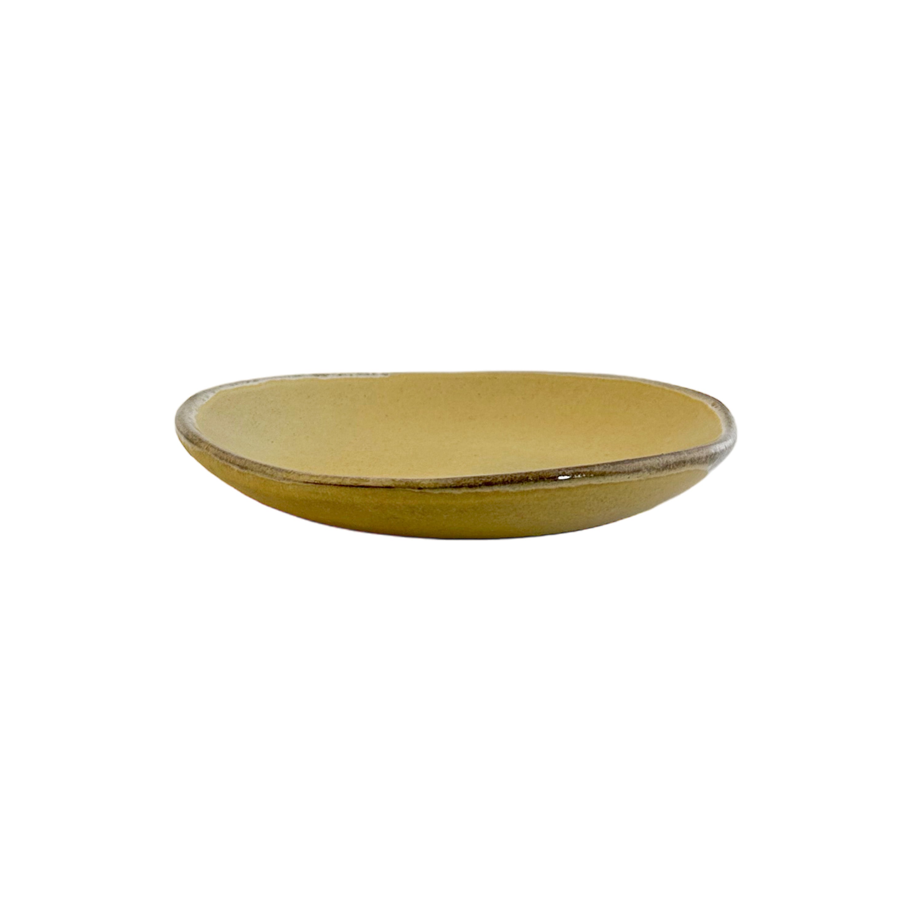 Melfi Oval Dish L24.5cm Yellow