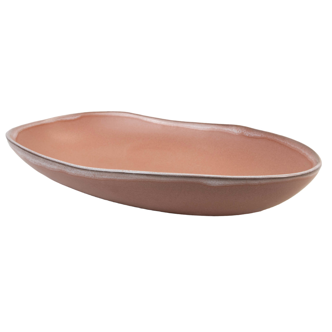 Melfi Oval Dish L36.5cm Pink