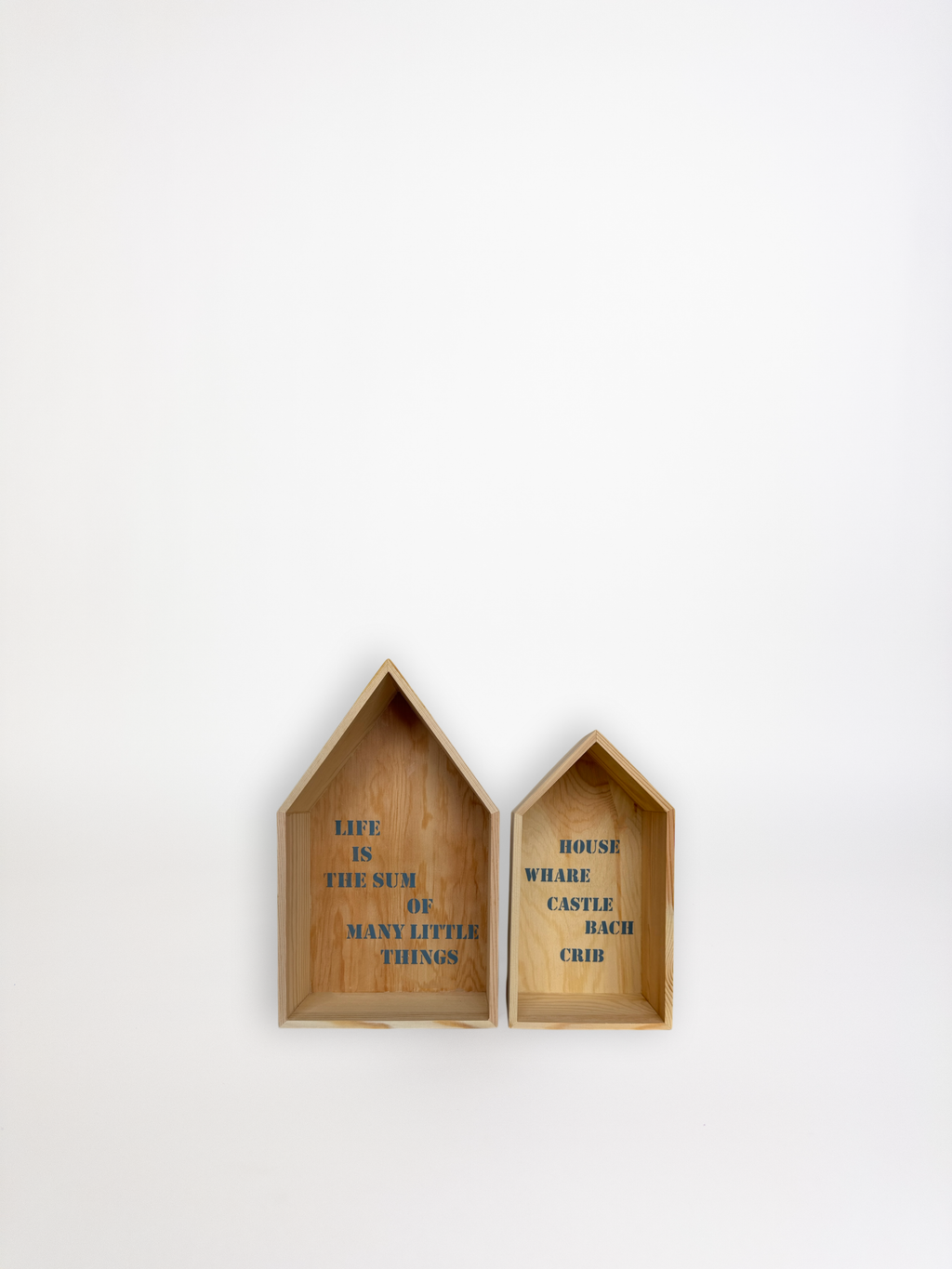 Legno Life/House Set Of 2