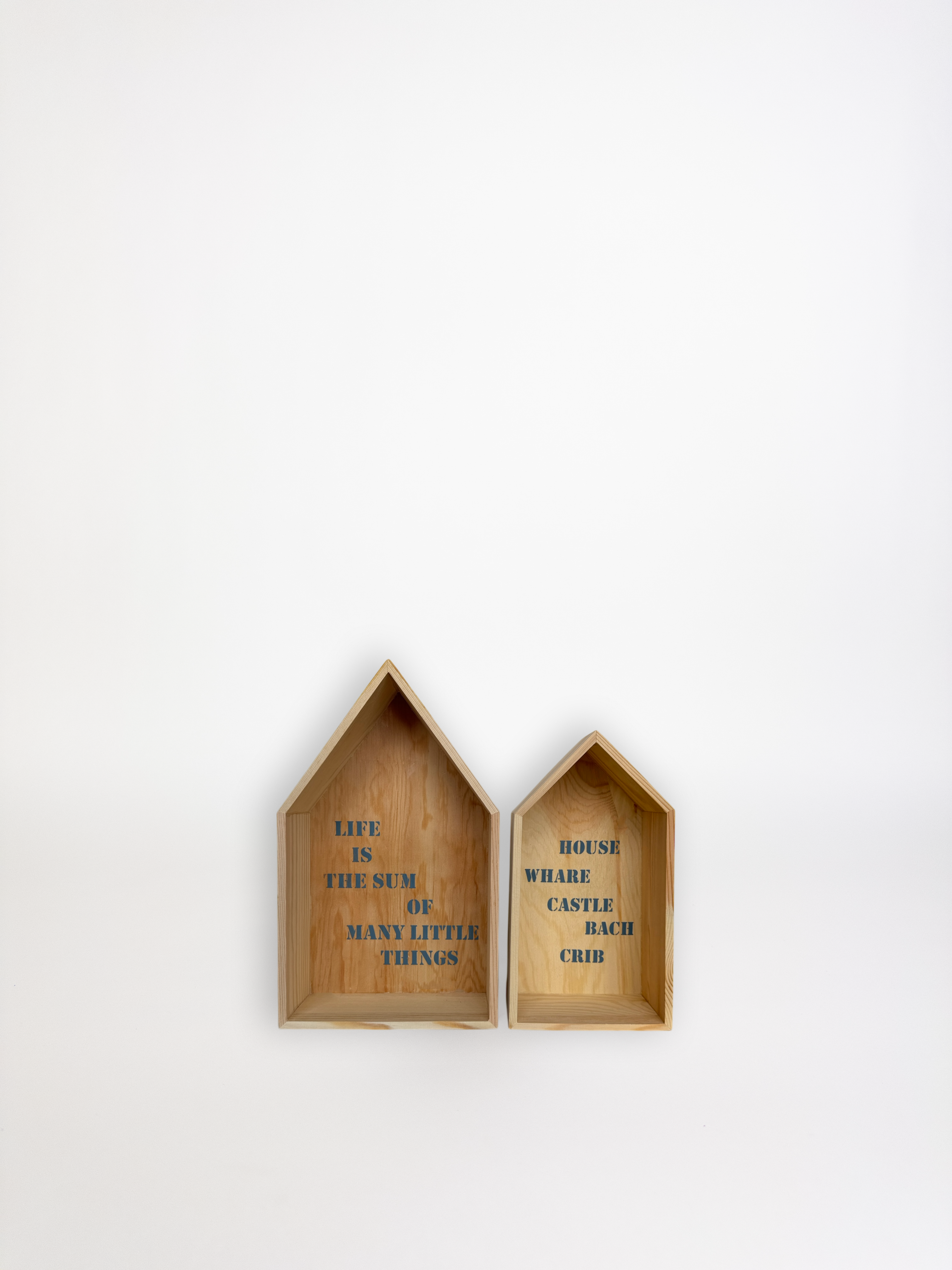 Legno Life/House Set Of 2