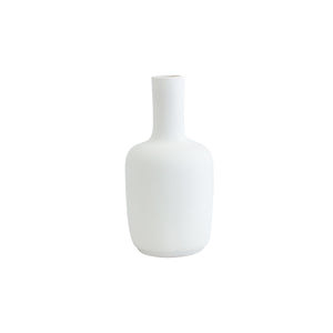 Alu Vase Blanc H13cm