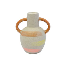 Load image into Gallery viewer, Pompeii Vase Sand/Rust H15cm