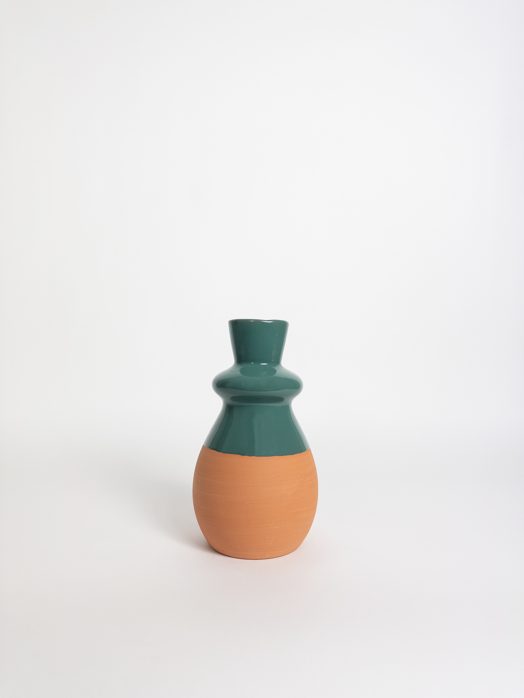 Pied Vase Sea Green