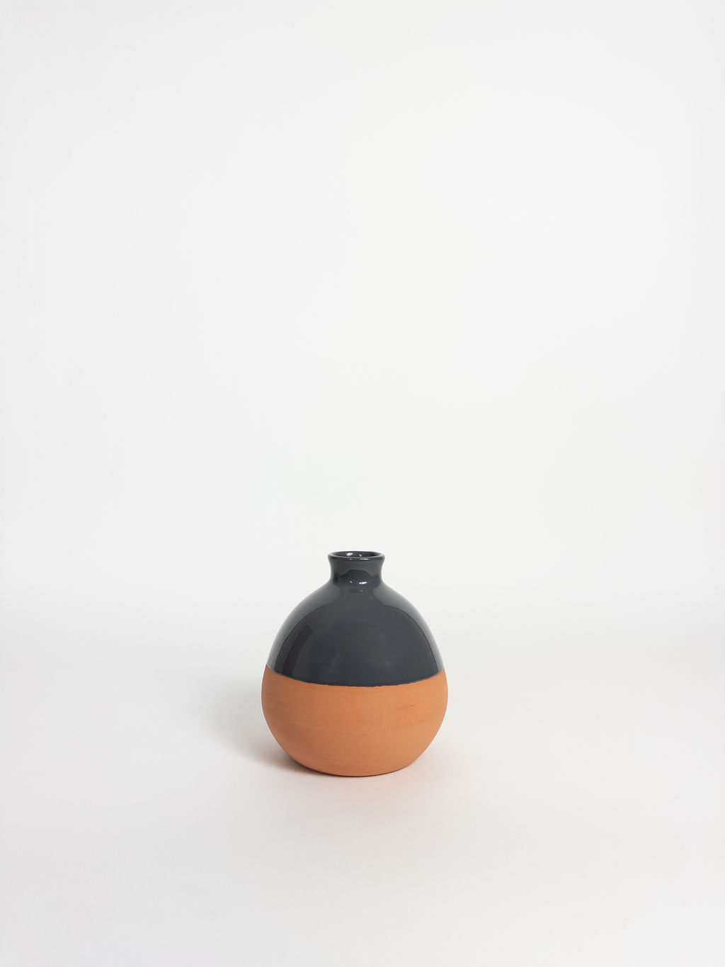 Pied Vase Smoke Blue