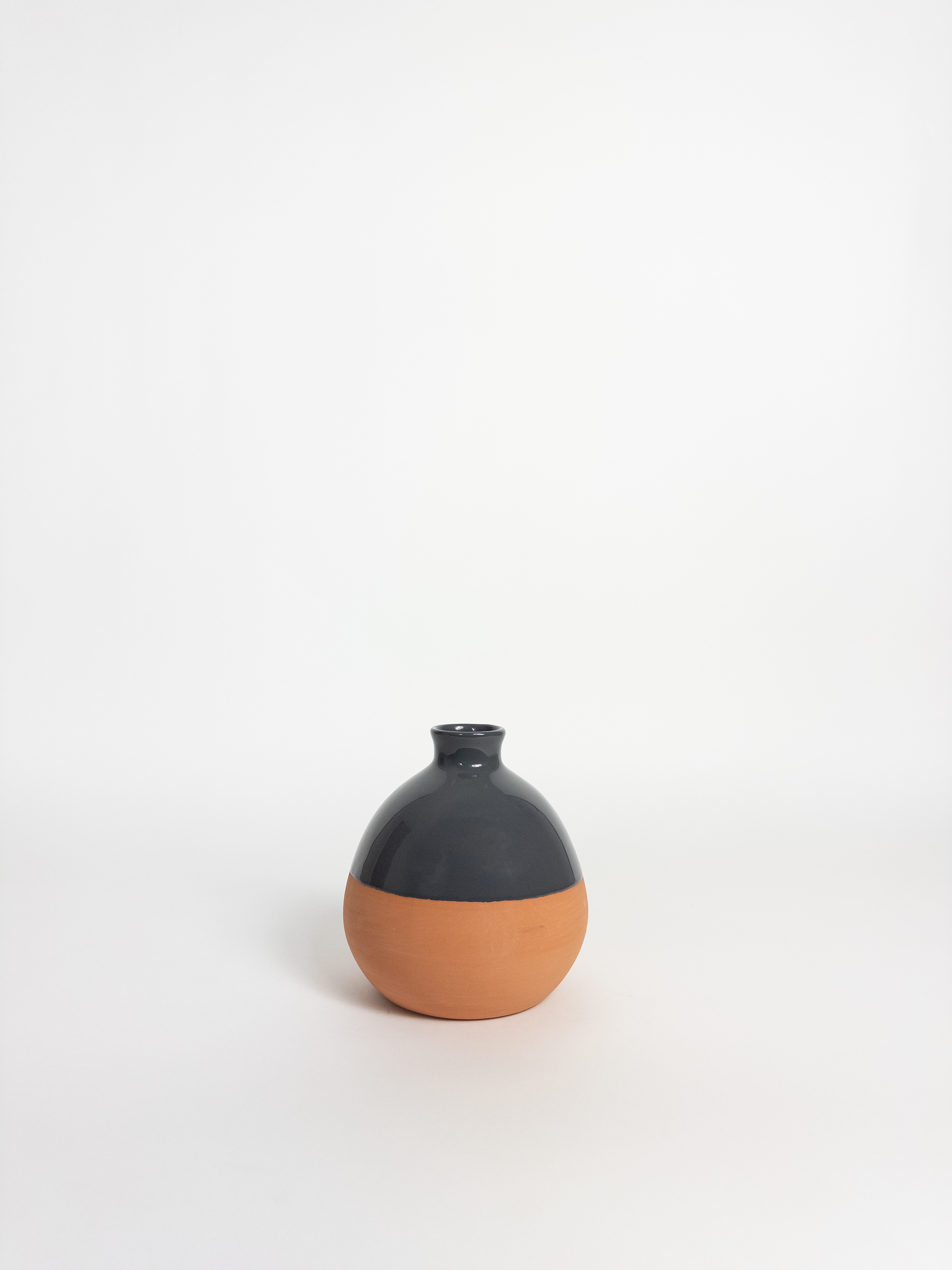 Pied Vase Smoke Blue