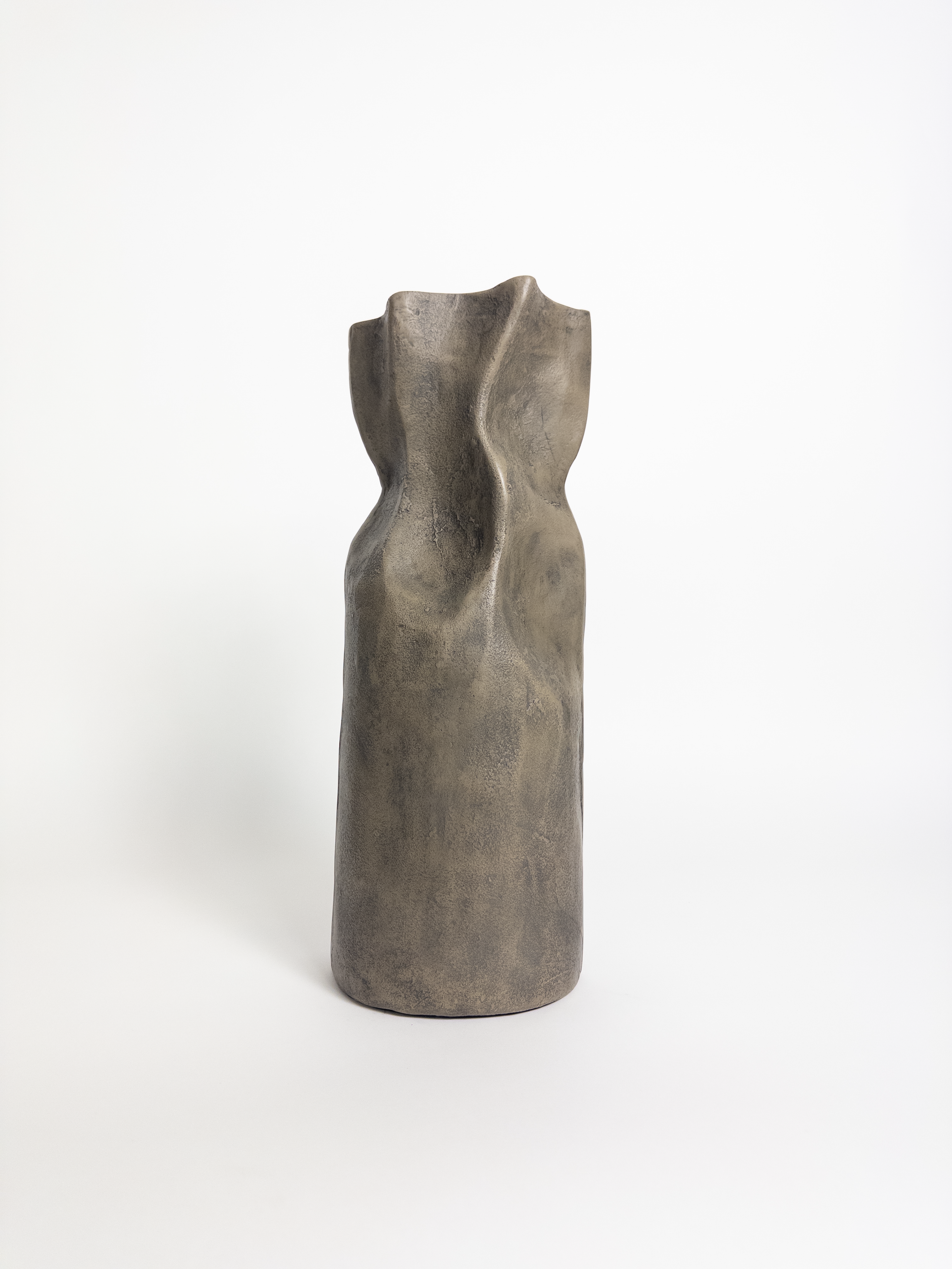 Sierra Vase Antique Grey H43.5cm