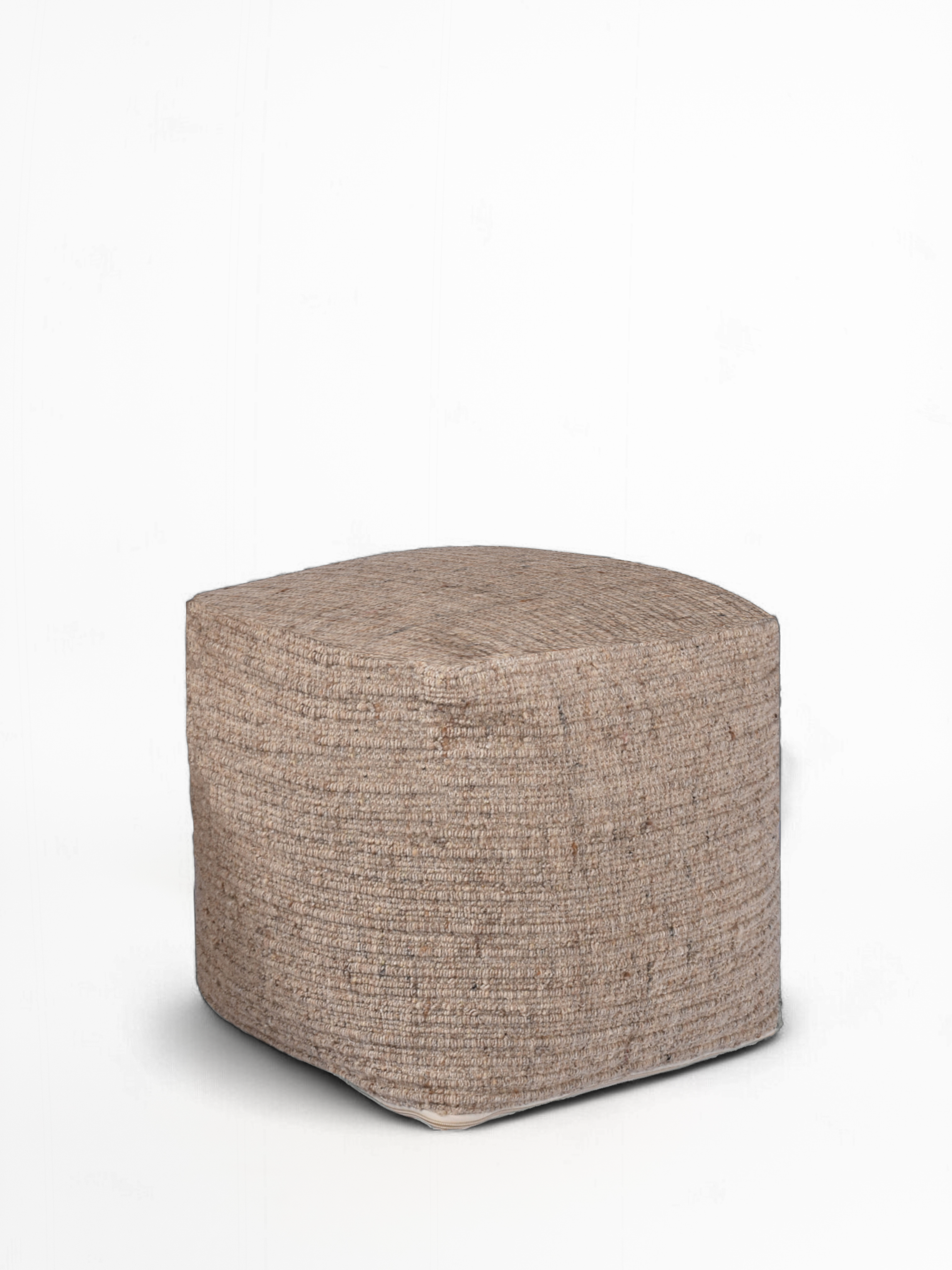 Wilcox-II Pouf Beige