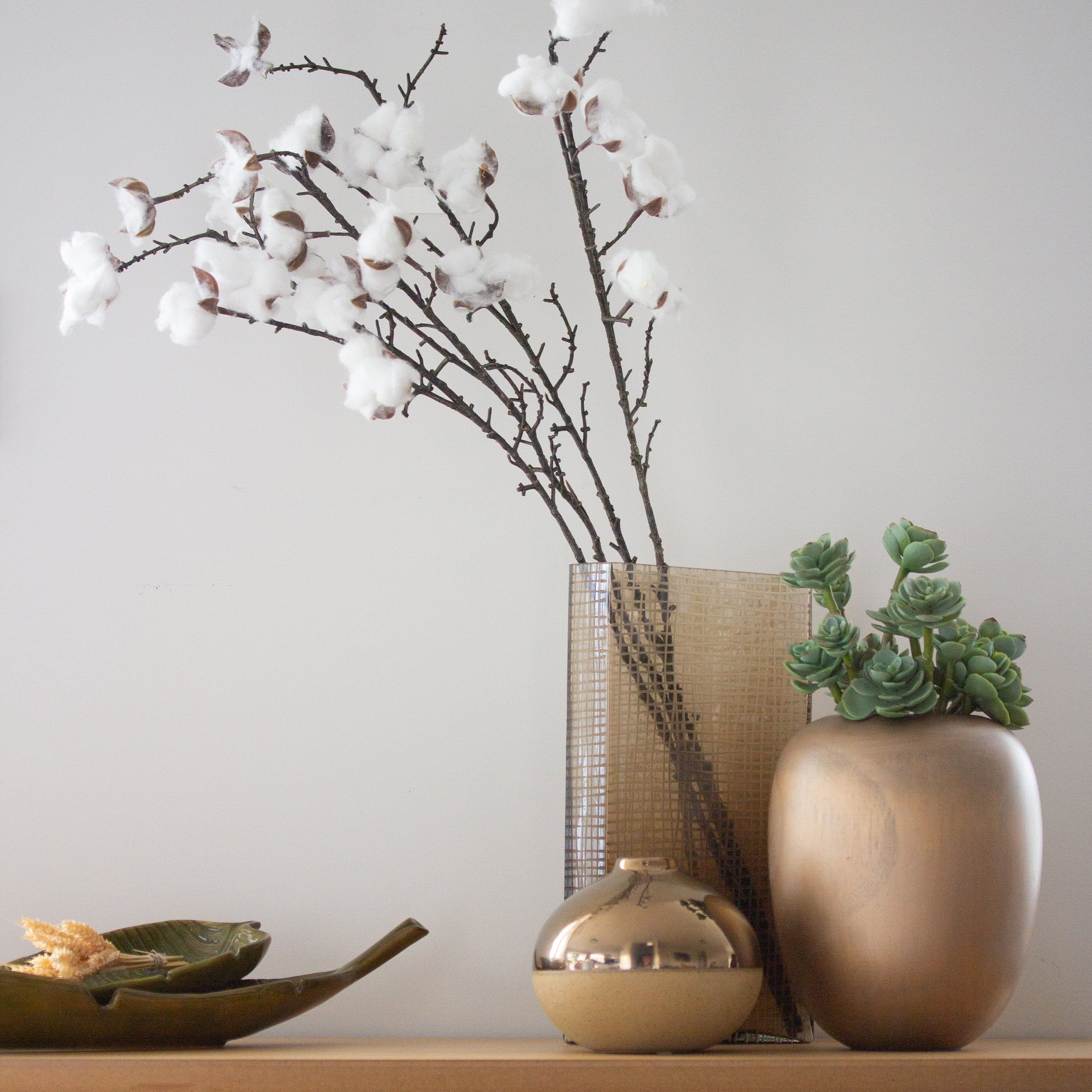 City Vase Chocolate H20cm