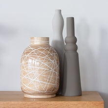 Load image into Gallery viewer, Malmo Bottle Vase Stone H28.5cm