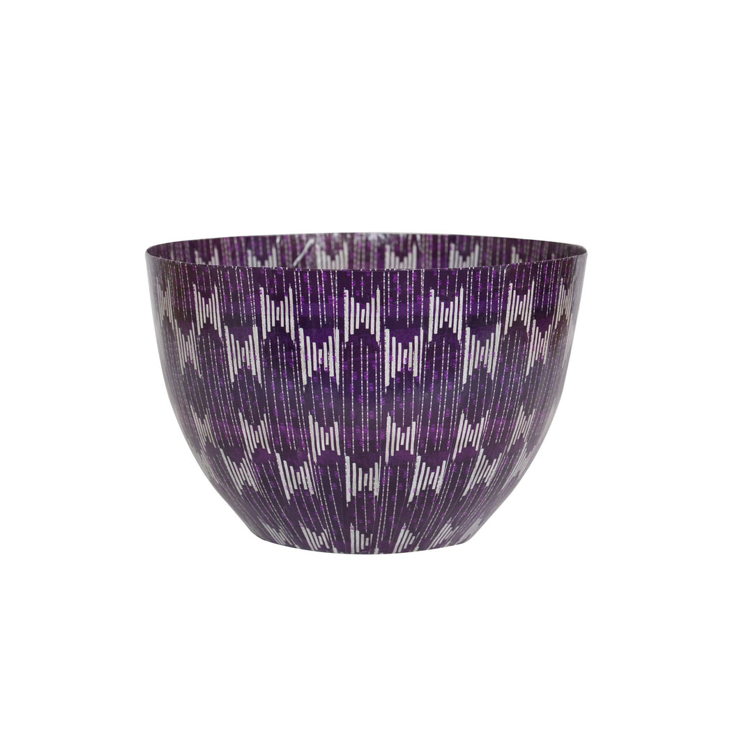 Wola Nani Stripes Indigo Bowl W25.5cm