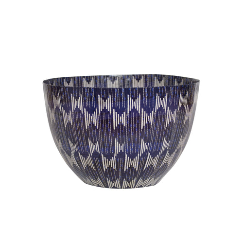 Wola Nani Stripes Purple Bowl W23.5cm