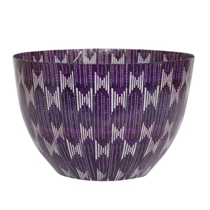 Wola Nani Stripes Purple Bowl W42.2cm