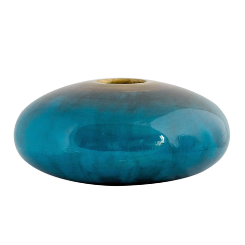 Orb Saphire Sphere Vase H7cm