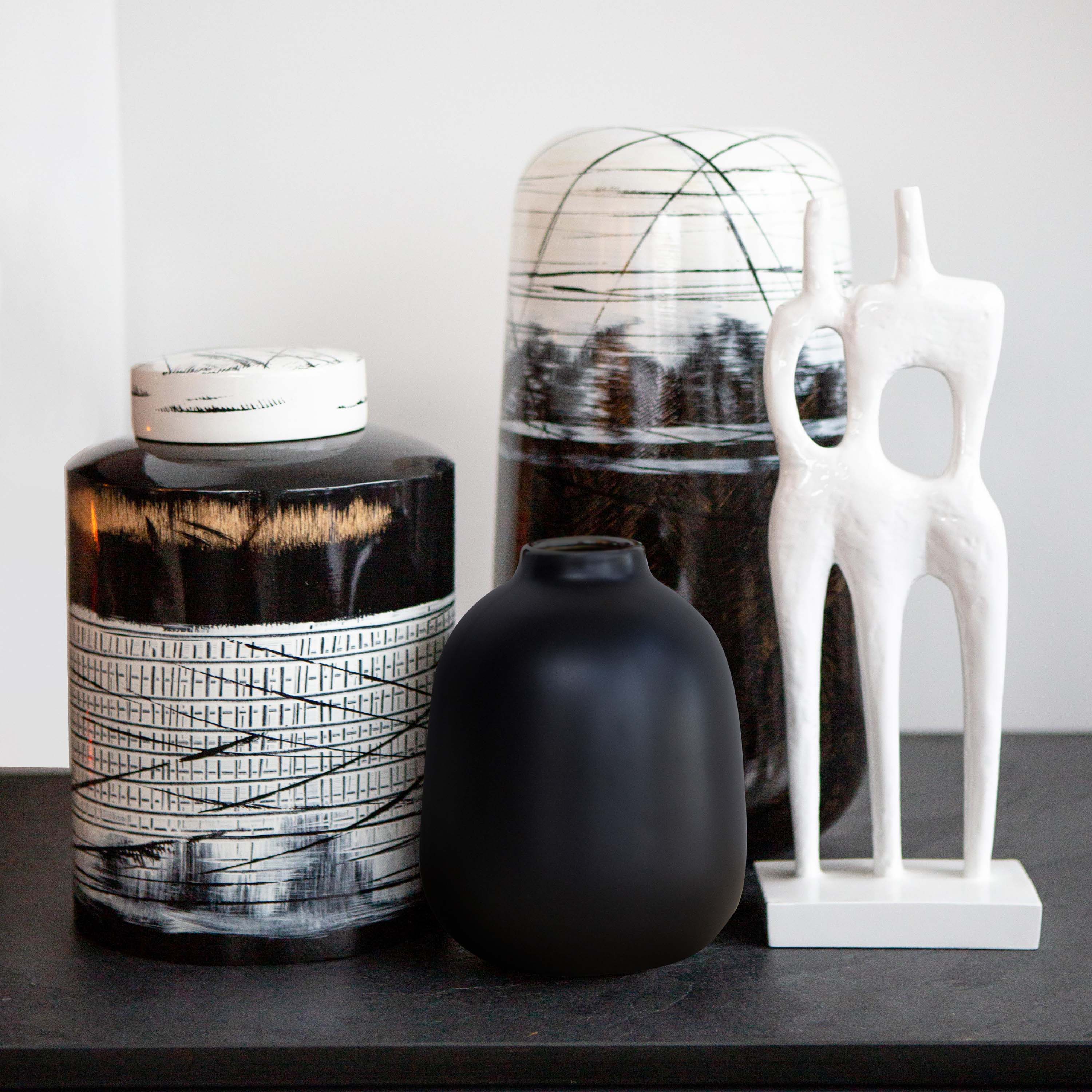 Kyoto Wooden Ginger Jar H29cm