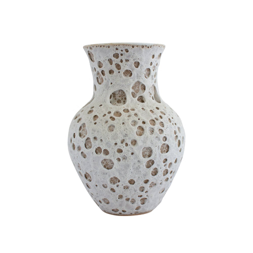 Tuscan Flower Vase Cream/Beige