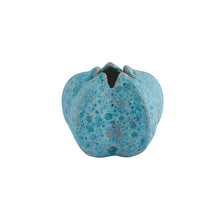 Load image into Gallery viewer, Tuscan Urchin Vase Azure Blue