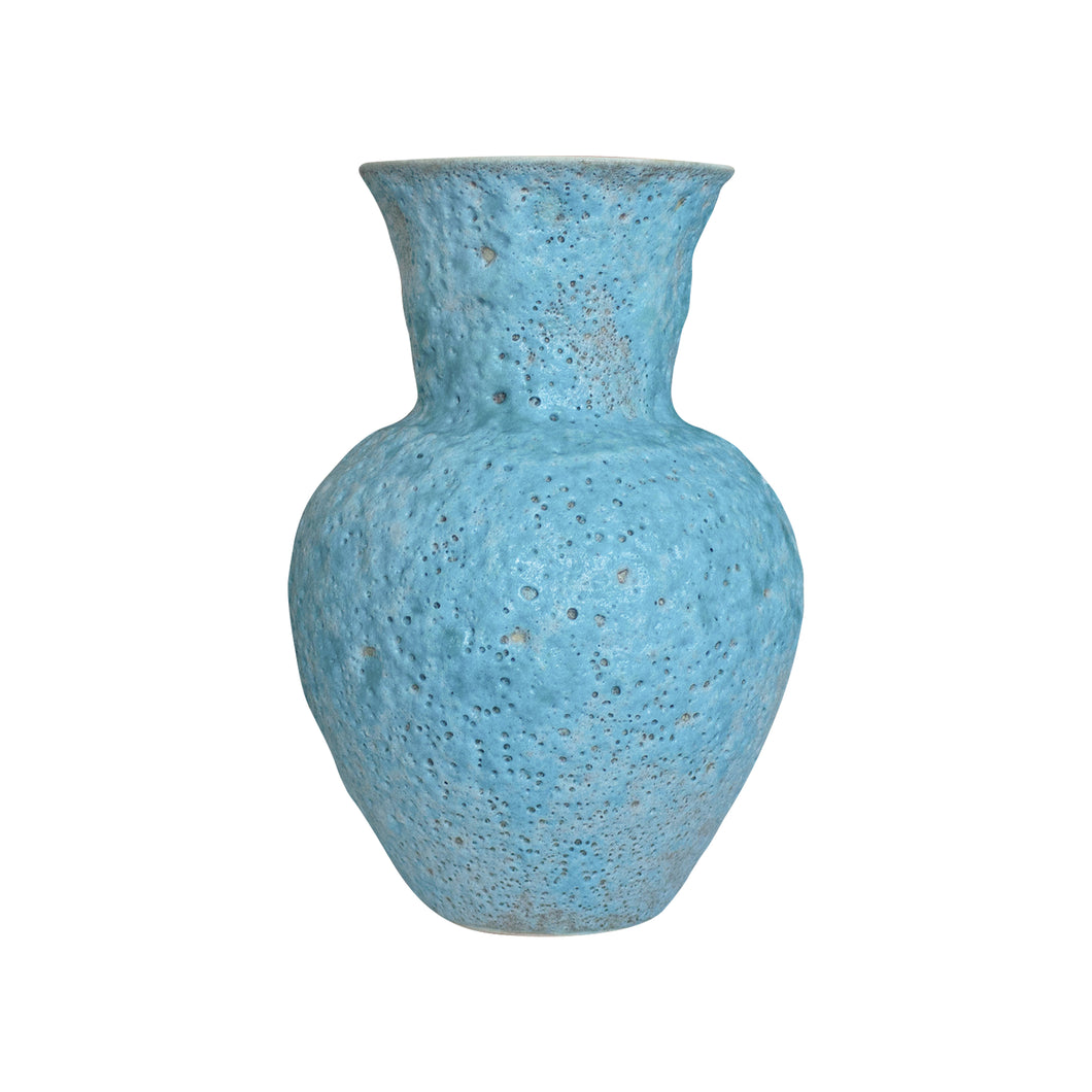 Tuscan Flower Vase Azure Blue