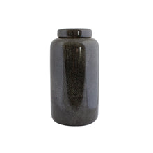 Load image into Gallery viewer, Shagreen Charcoal Jar H18.5cm